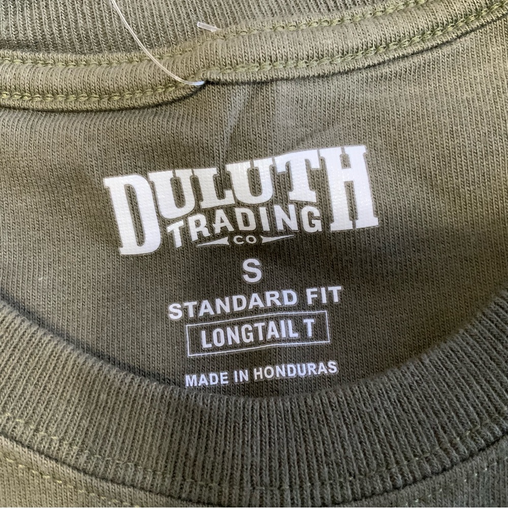 Duluth Trading Olive Green T-Shirt. Men’s Size Small (NWT). - Picture 7 of 7